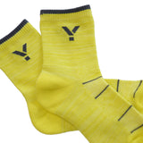 Flare Mid Socks (3 Pack - Citron)
