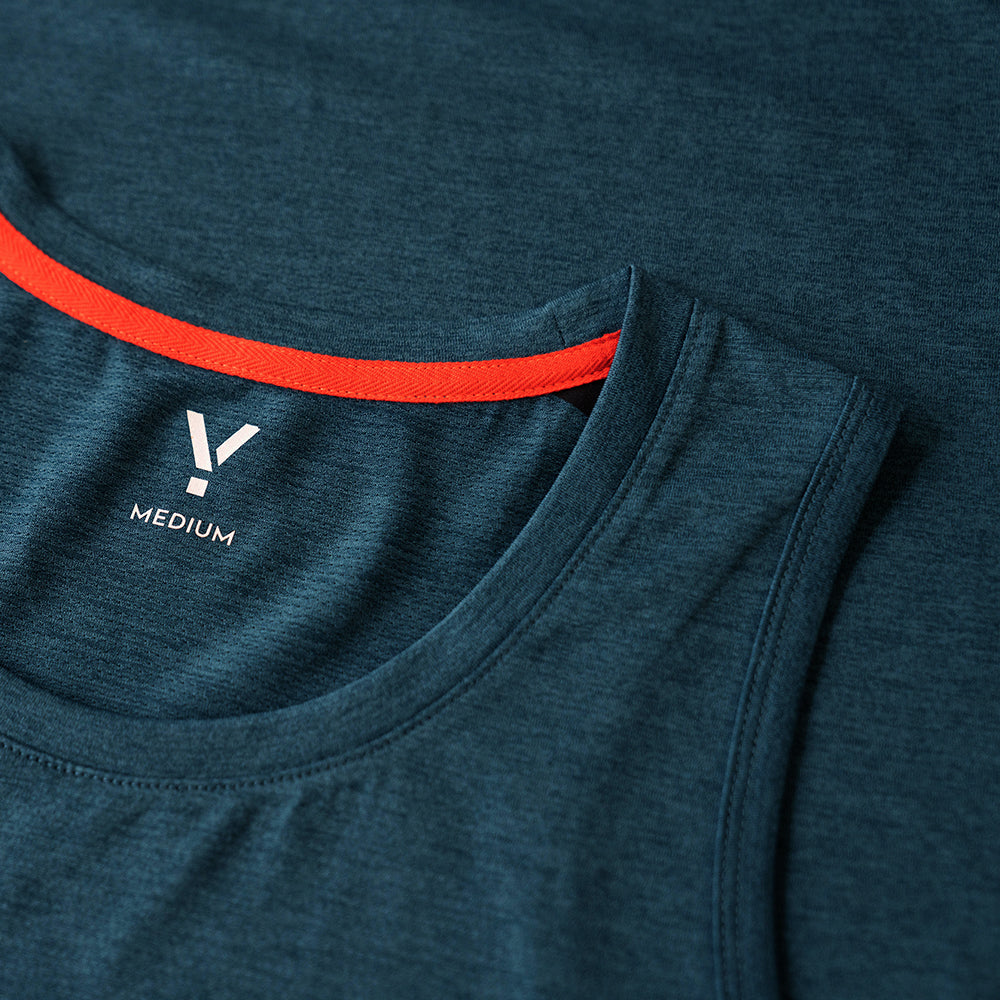 Womens Stellar Tech Singlet (Petrol)