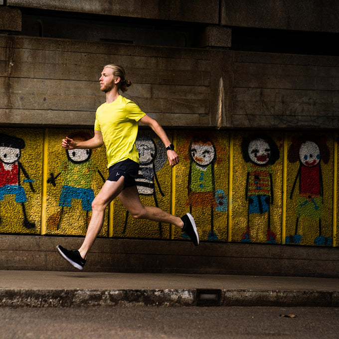 Mens Volta Tech Tee (Citron)