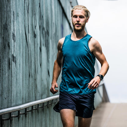 Mens Stellar Tech Singlet (Petrol)