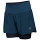 Womens Swift 2-In-1 Shorts (Petrol/Graphite) #contain