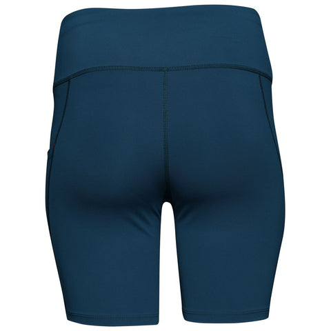 Womens Gaia Tight Shorts (Petrol) #contain