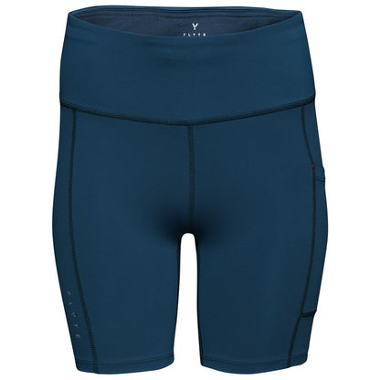 Womens Gaia Tight Shorts (Petrol)