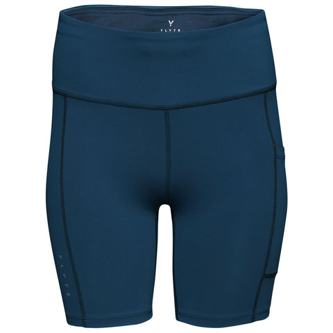 Womens Gaia Tight Shorts (Petrol) #contain