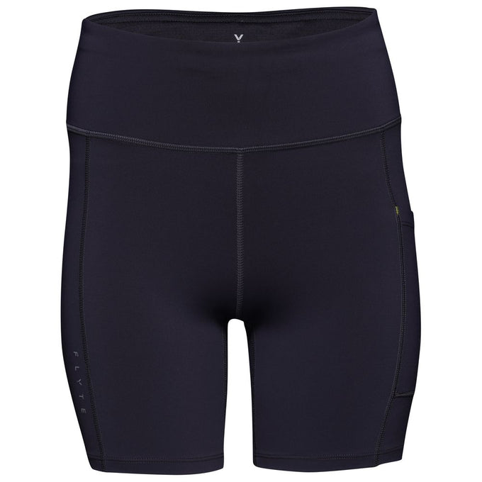Womens Gaia Tight Shorts (Graphite) #contain