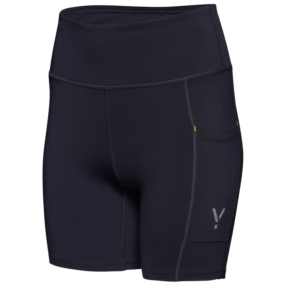 Womens Gaia Tight Shorts (Graphite) #contain