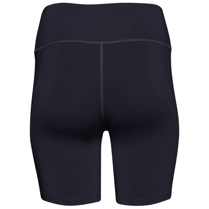 Womens Gaia Tight Shorts (Graphite) #contain