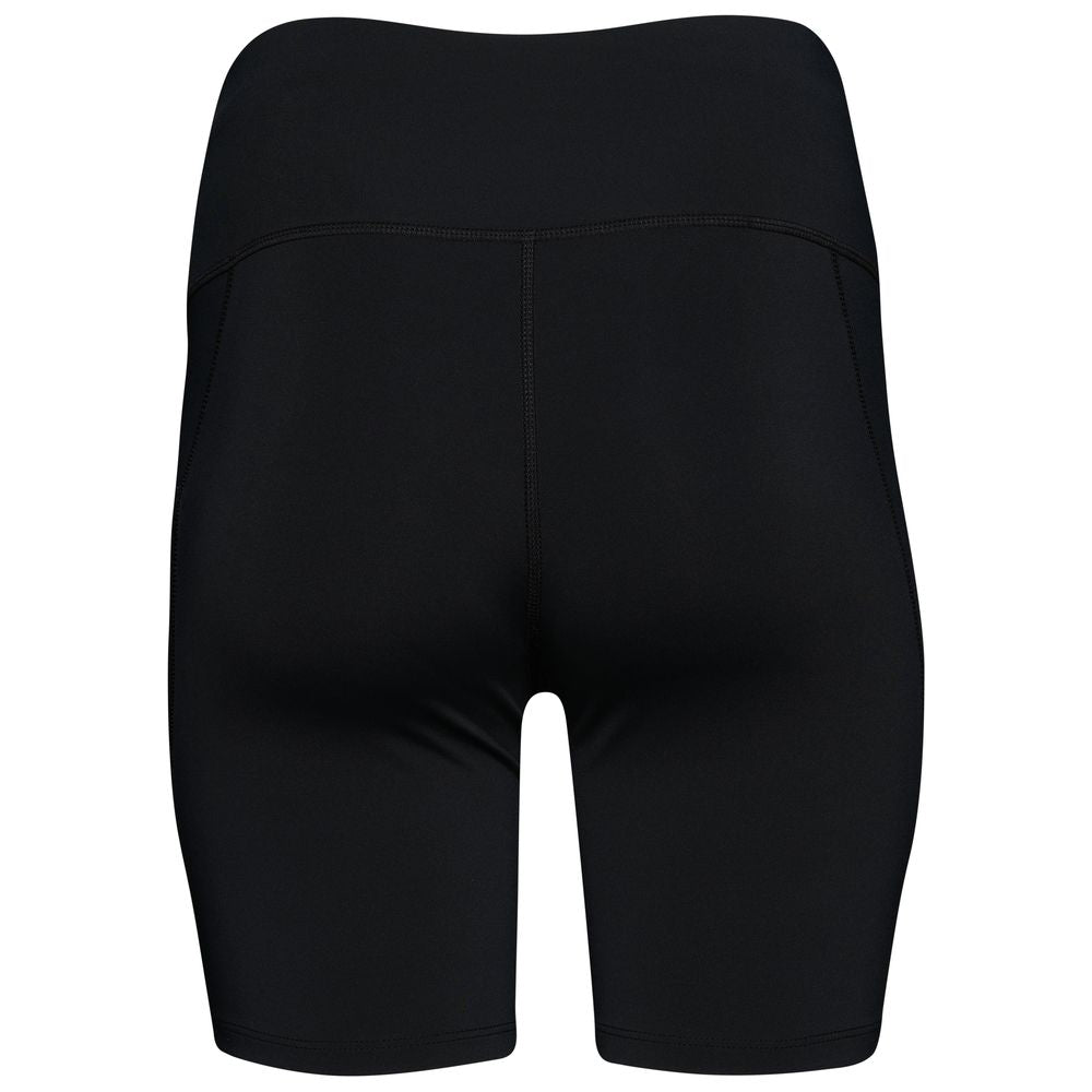 Womens Gaia Tight Shorts (Black) #contain