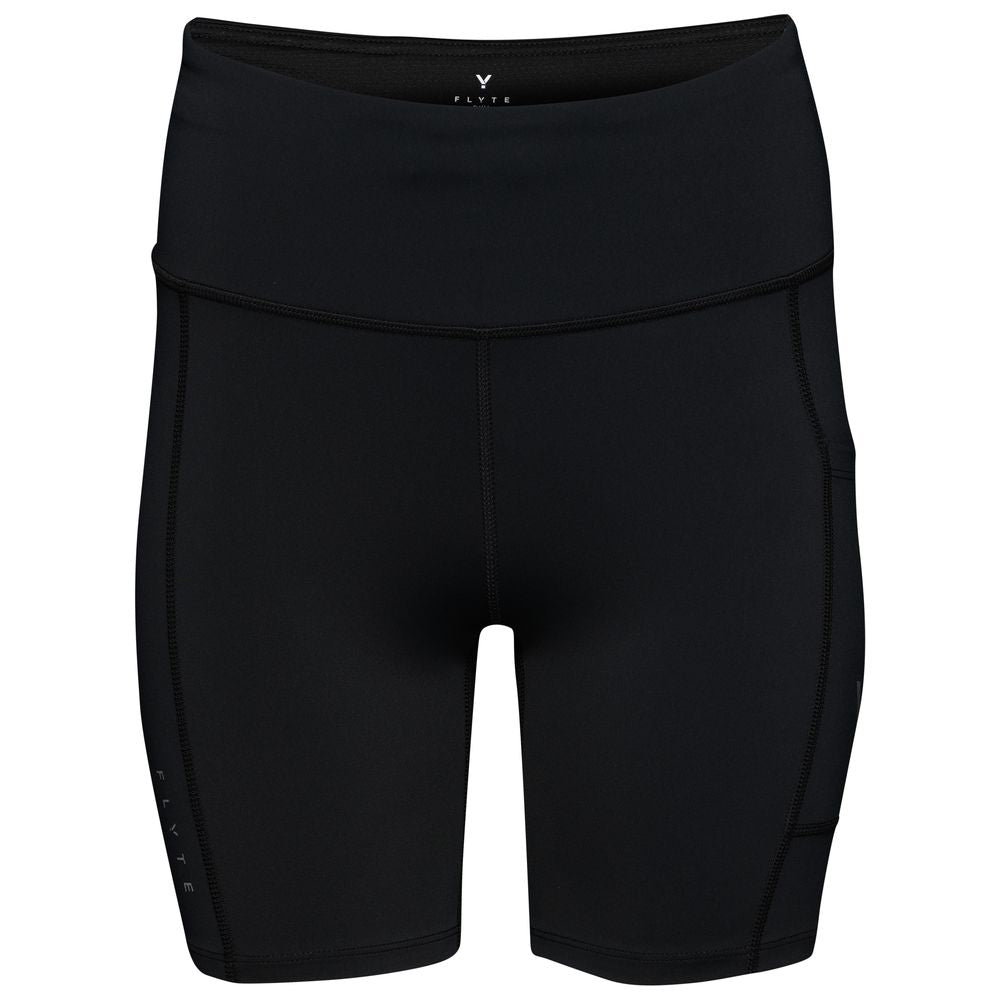 Womens Gaia Tight Shorts (Black) #contain