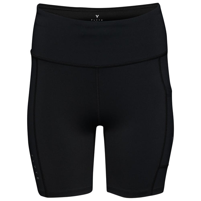 Womens Gaia Tight Shorts (Black) #contain