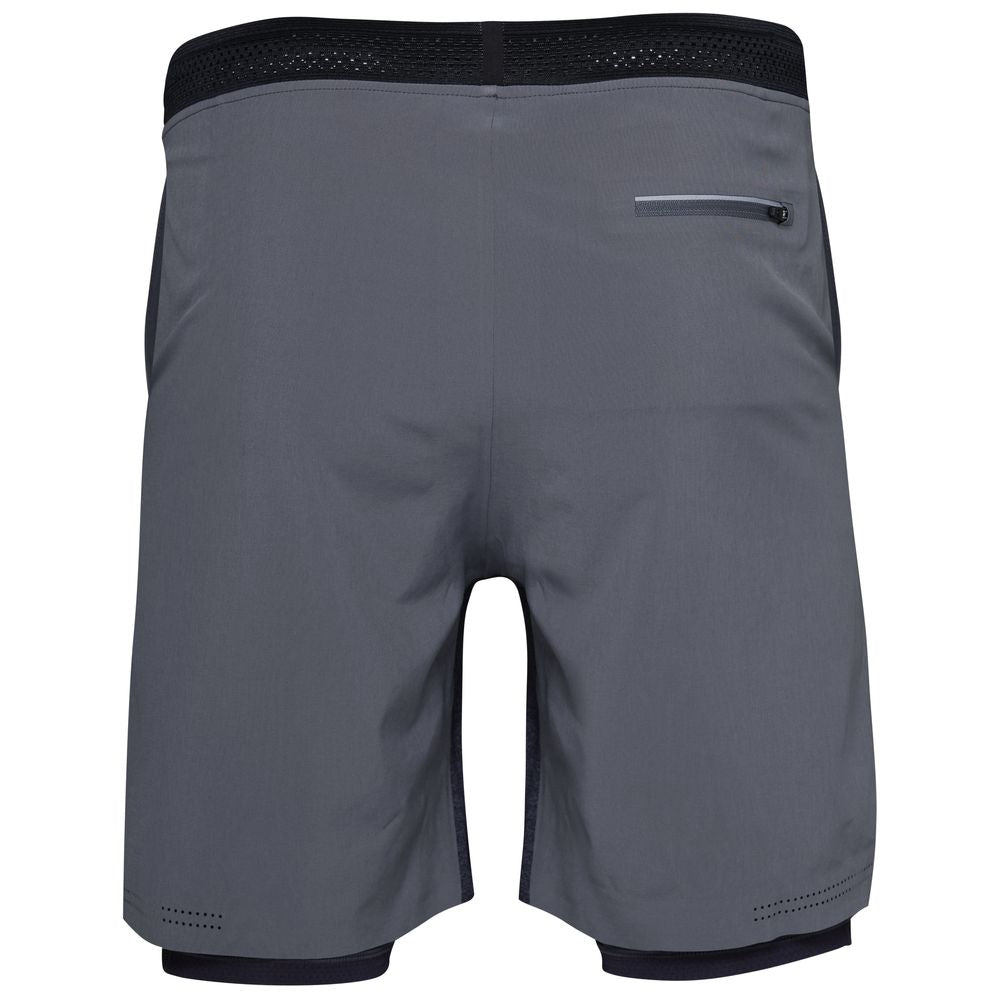 Mens Swift 2-In-1 Shorts (Charcoal/Graphite) #contain