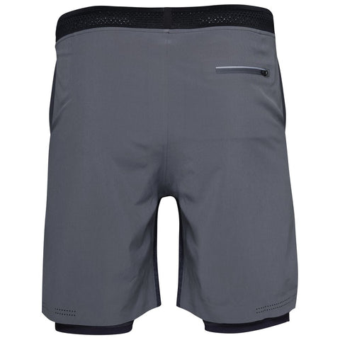 Mens Swift 2-In-1 Shorts (Charcoal/Graphite) #contain