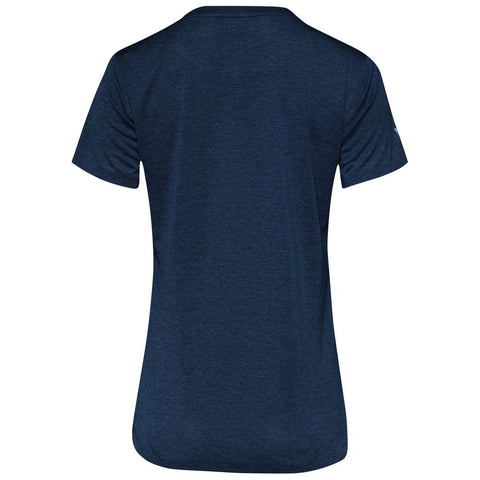 Womens Volta Tech Tee (Navy) #contain