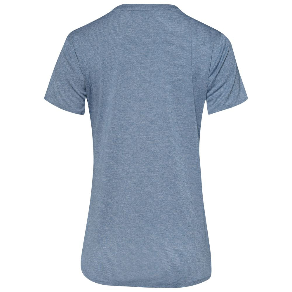 Womens Volta Tech Tee (Dusk Blue) #contain