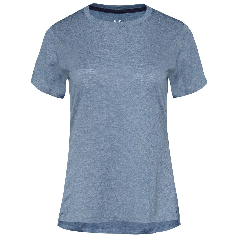 Womens Volta Tech Tee (Dusk Blue) #contain