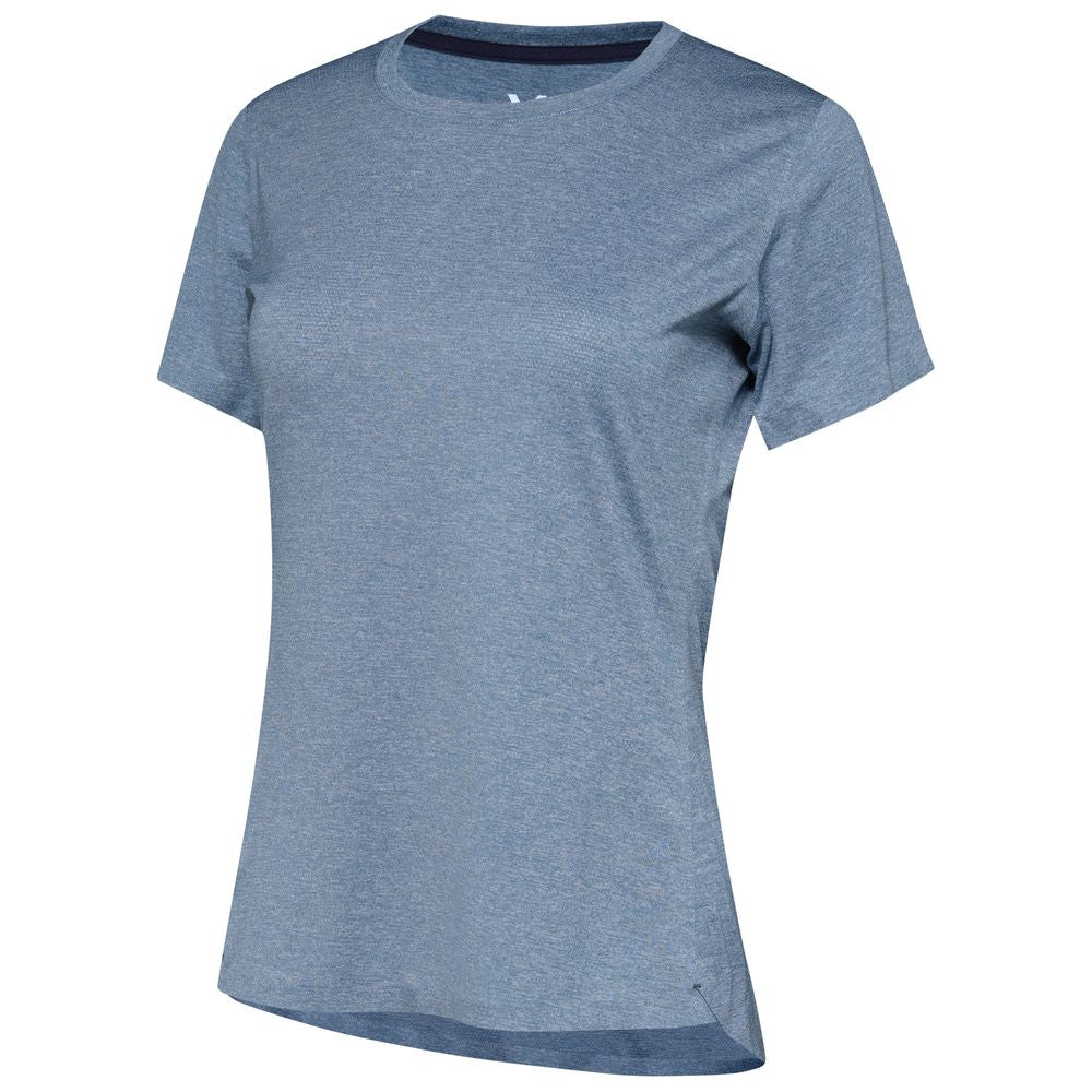Womens Volta Tech Tee (Dusk Blue) #contain