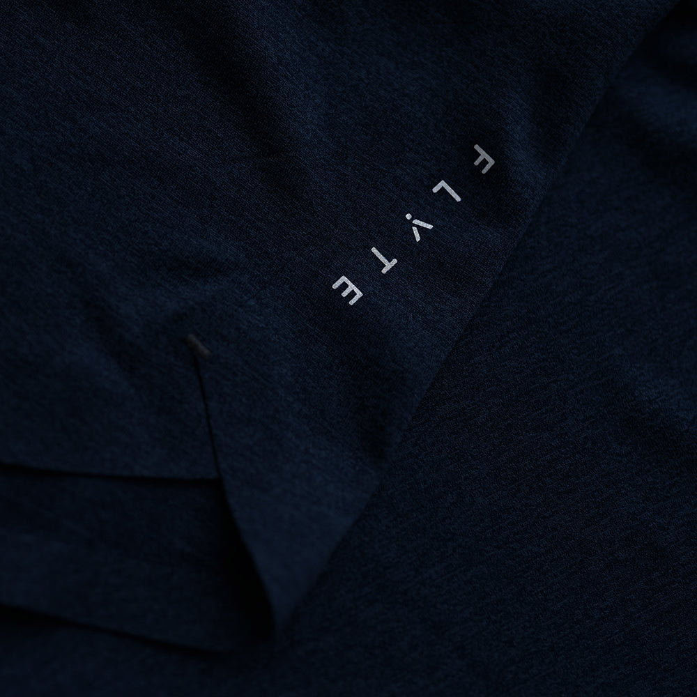 Womens Volta Tech Tee (Navy)