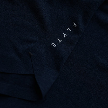 Womens Volta Tech Tee (Navy)