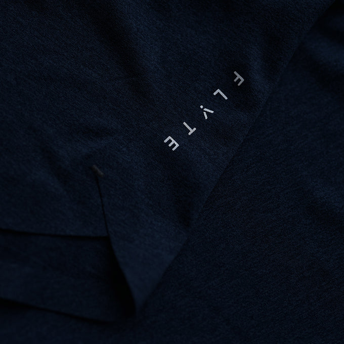 Womens Volta Tech Tee (Navy)