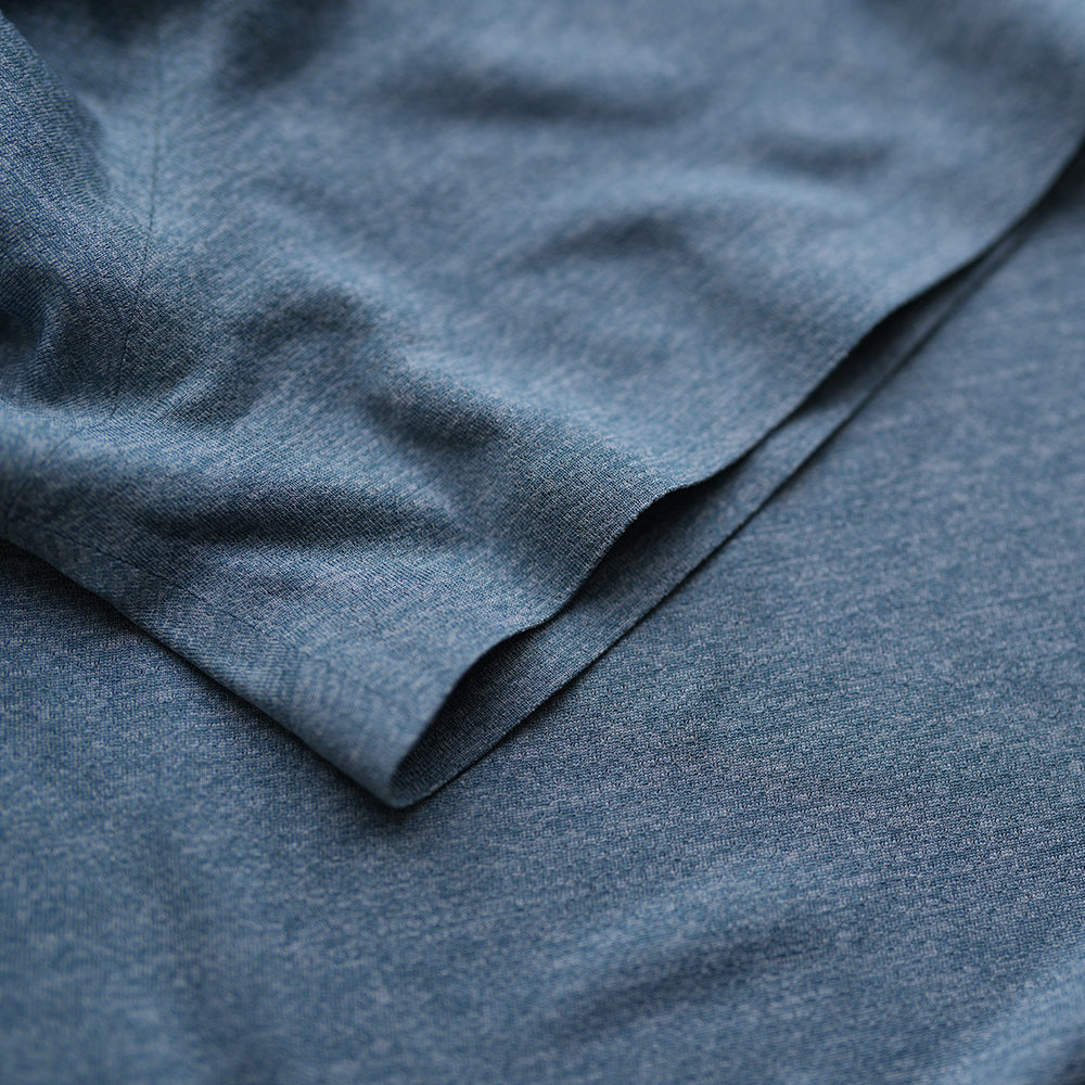 Womens Volta Tech Tee (Dusk Blue)