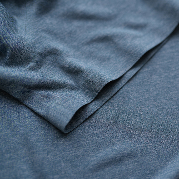 Womens Volta Tech Tee (Dusk Blue)