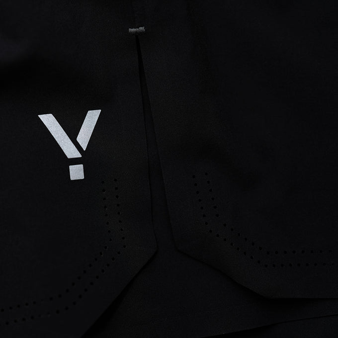 Mens Saker No-Liner Shorts (Black)