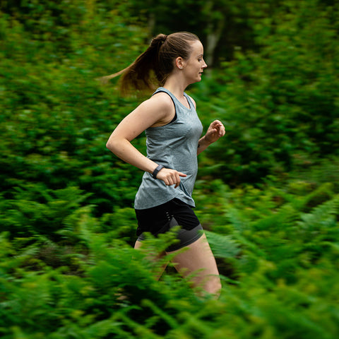 Womens Stellar Tech Singlet (Dusk Blue)