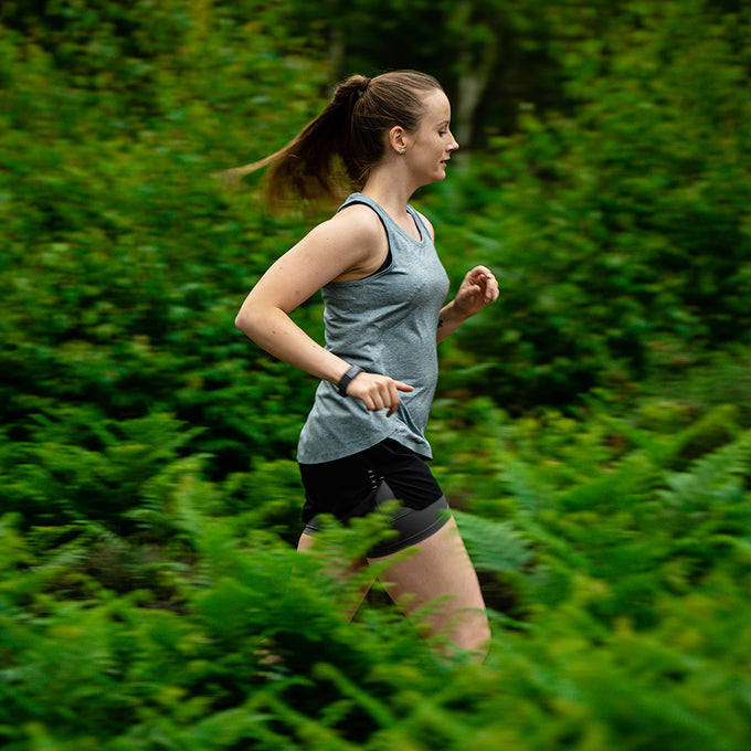 Womens Stellar Tech Singlet (Dusk Blue)