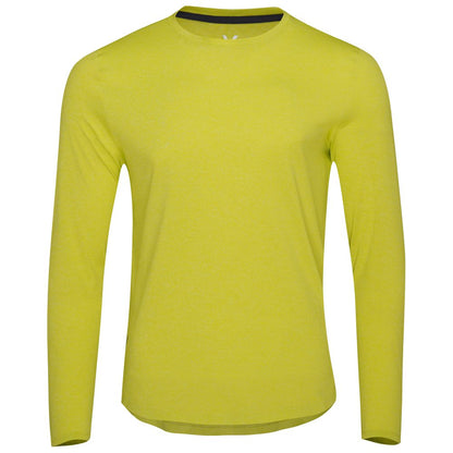 Mens Astral Long Sleeve Tech T-Shirt (Citron) | Flyte