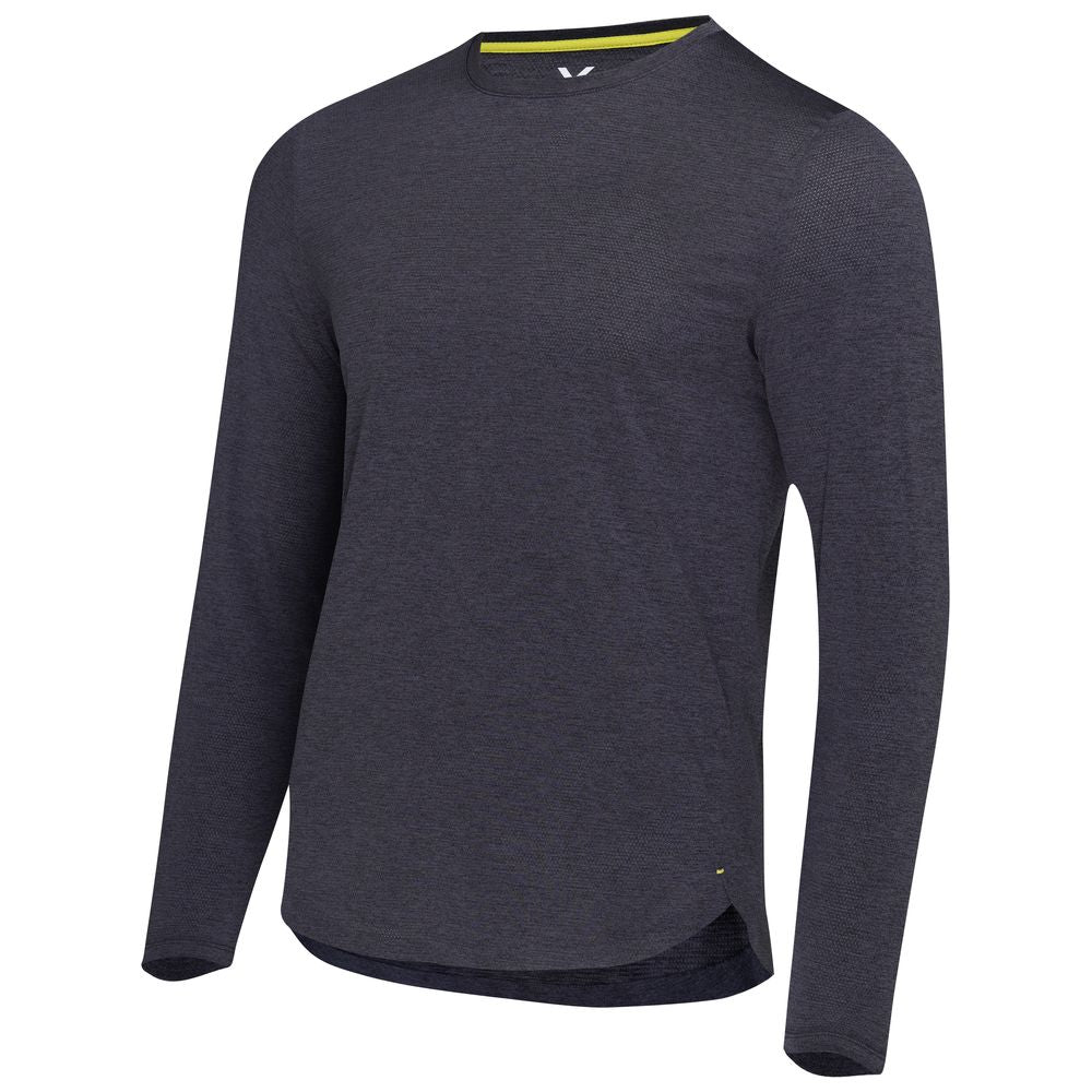 Mens Astral Long Sleeve Tech T-Shirt (Graphite) #contain