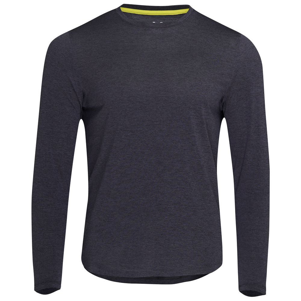 Mens Astral Long Sleeve Tech T-Shirt (Graphite) #contain