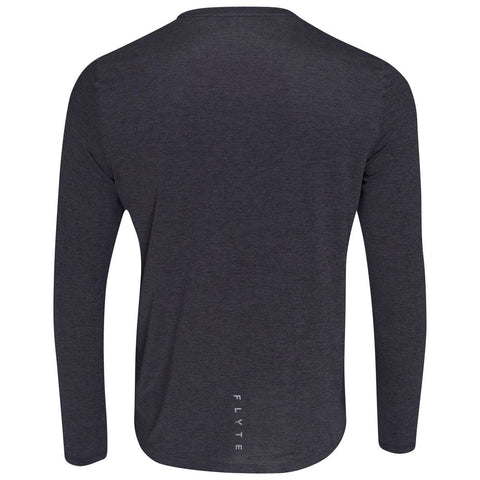 Mens Astral Long Sleeve Tech T-Shirt (Graphite) #contain