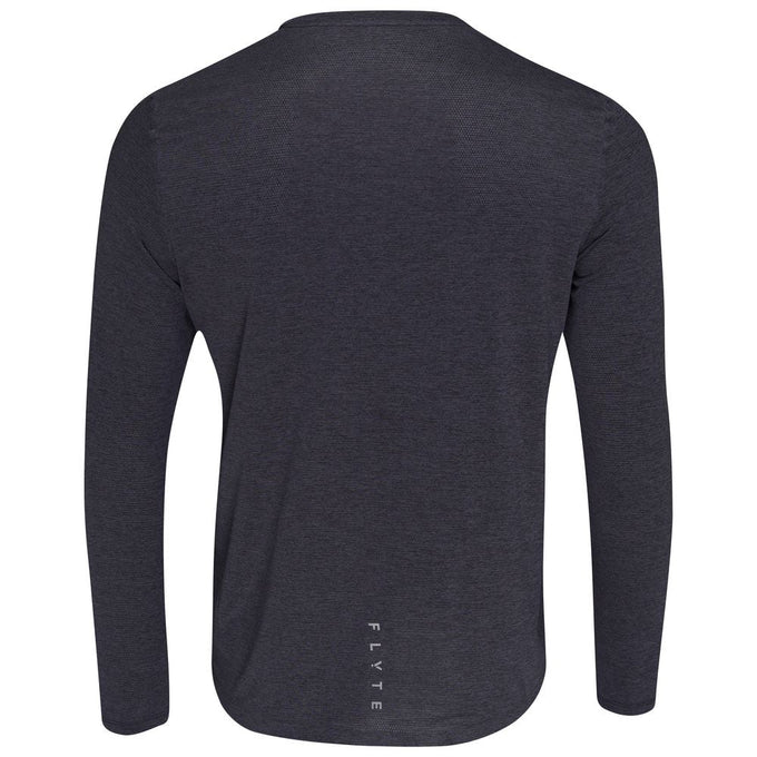 Mens Astral Long Sleeve Tech T-Shirt (Graphite) #contain