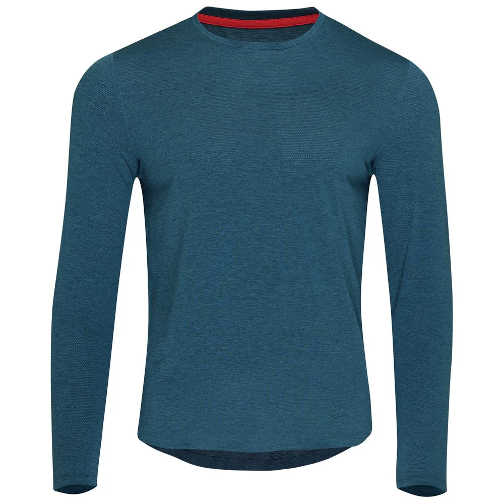 Mens Astral Long Sleeve Tech T-Shirt (Petrol) #contain