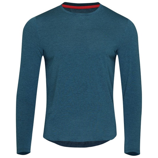 Mens Astral Long Sleeve Tech T-Shirt (Petrol) | Flyte