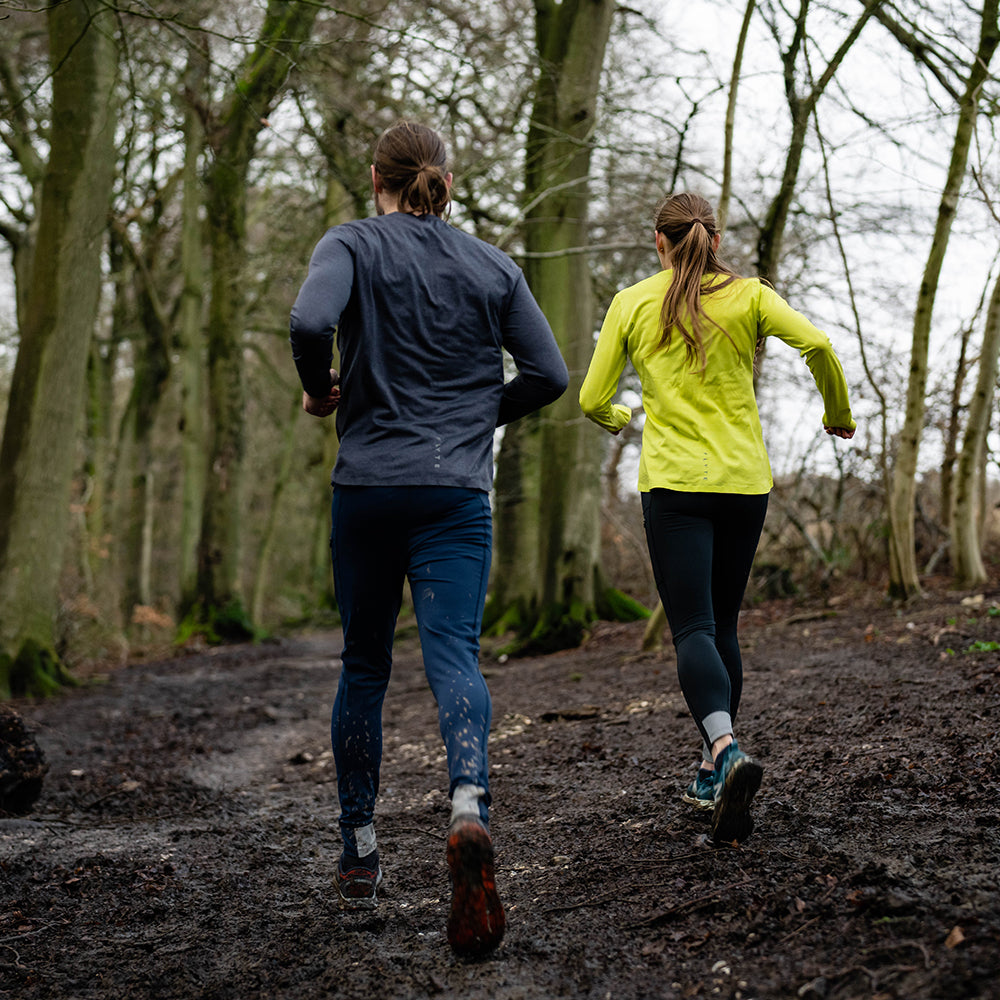 Mens Eos Reflective Tights (Navy) | Flyte