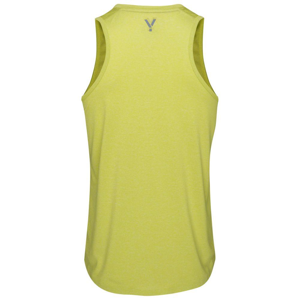 Mens Stellar Tech Singlet (Citron) #contain