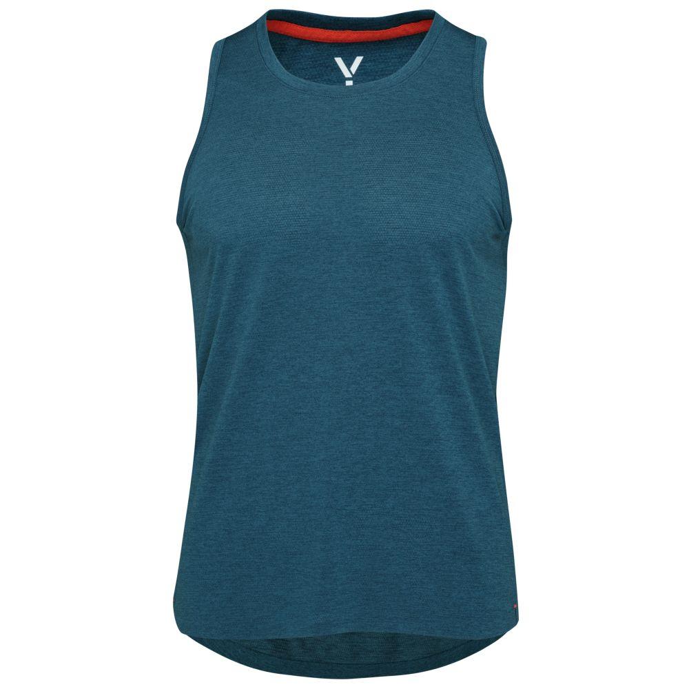 Flyte Mens Stellar Tech Singlet (Petrol)