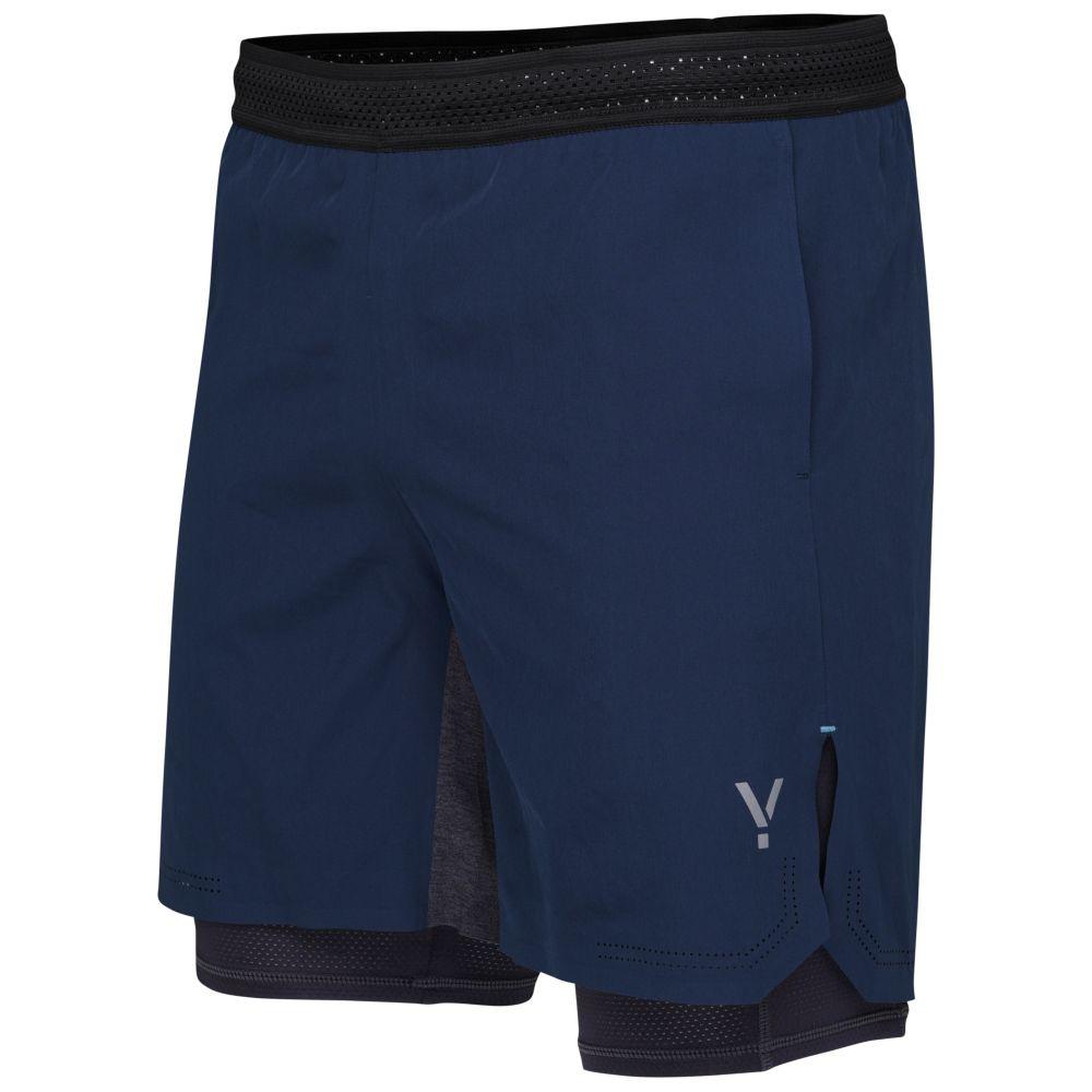 Mens Swift 2-In-1 Shorts (Navy) #contain