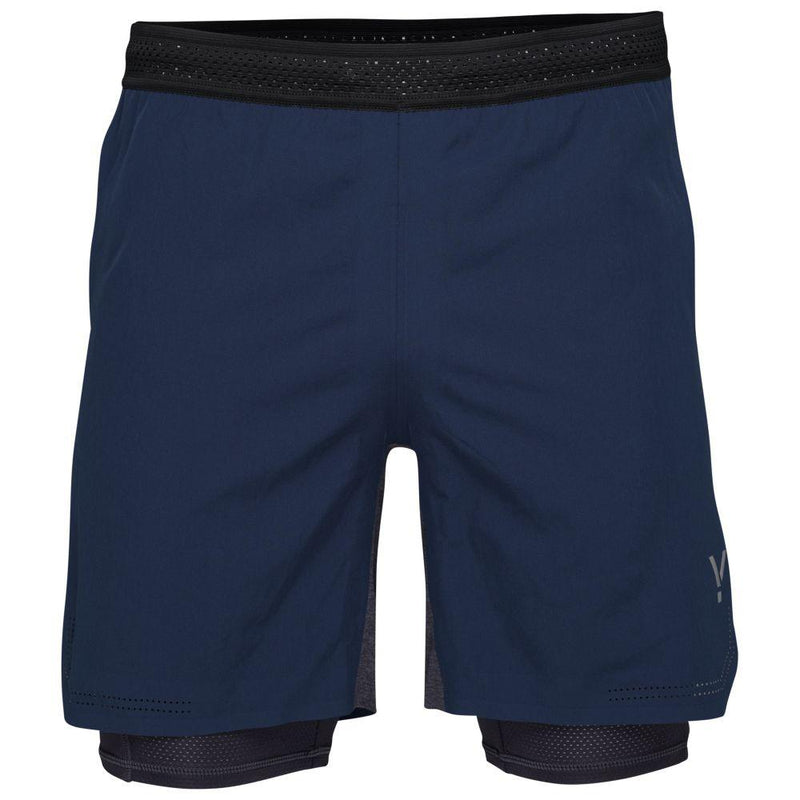 Flyte Mens Swift 2-In-1 Shorts (Navy)