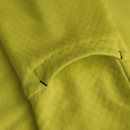 Mens Zephyr Zip Grid Fleece (Citron) | Flyte