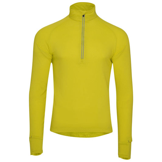 Mens Zephyr Zip Grid Fleece (Citron) | Flyte