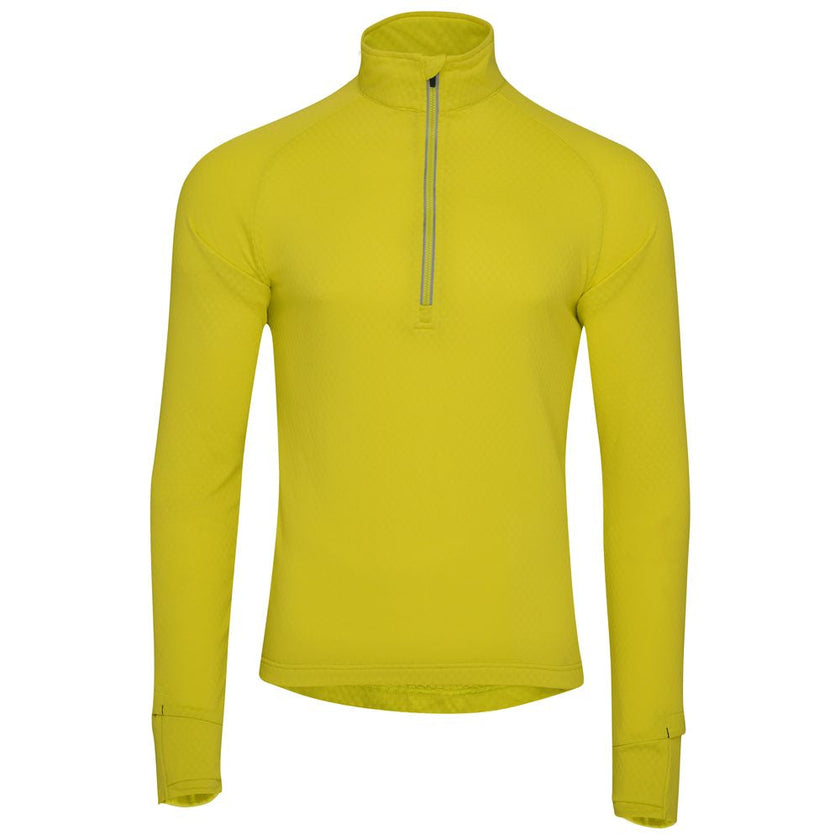 Mens Zephyr Zip Grid Fleece (Citron) #contain
