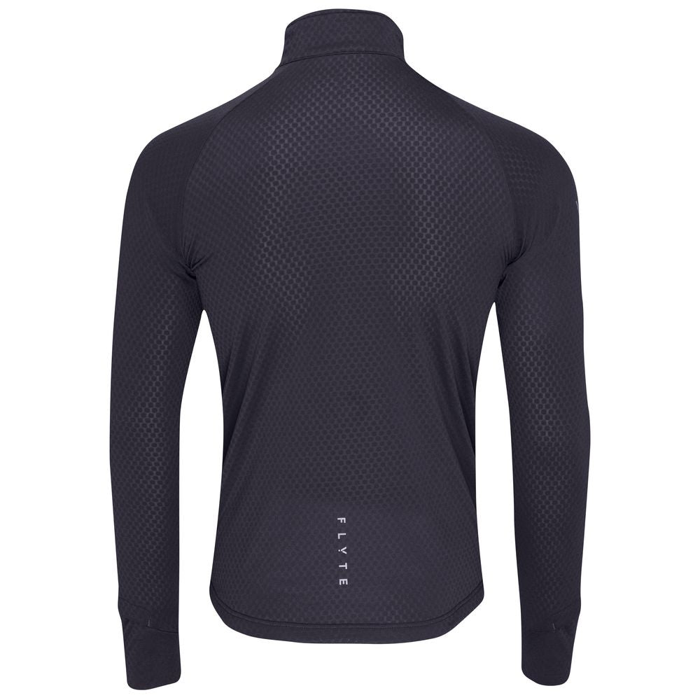 Mens Zephyr Zip Grid Fleece (Graphite) #contain