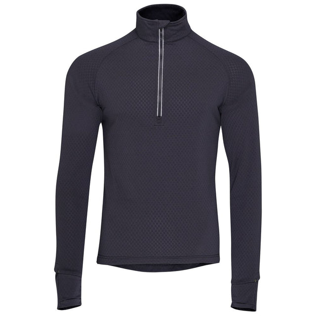 Mens Zephyr Zip Grid Fleece (Graphite) #contain