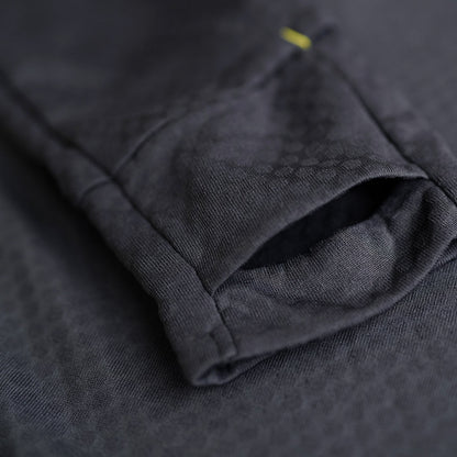 Mens Zephyr Zip Grid Fleece (Graphite) | Flyte