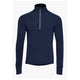 Mens Zephyr Zip Grid Fleece (Navy) #contain