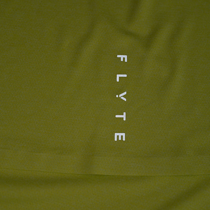 Womens Astral Long Sleeve Tech T-Shirt (Citron)