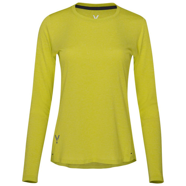 Womens Astral Long Sleeve Tech T-Shirt (Citron) #contain