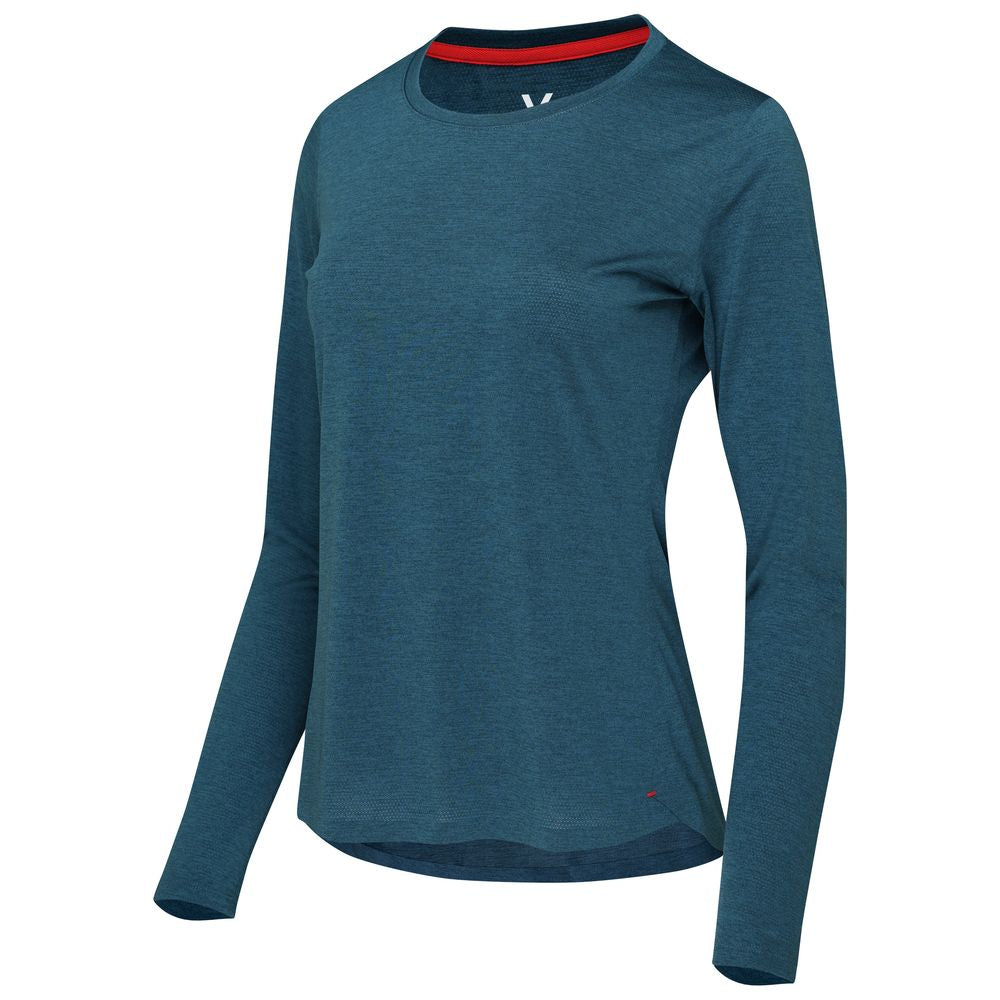 Womens Astral Long Sleeve Tech T-Shirt (Petrol) #contain